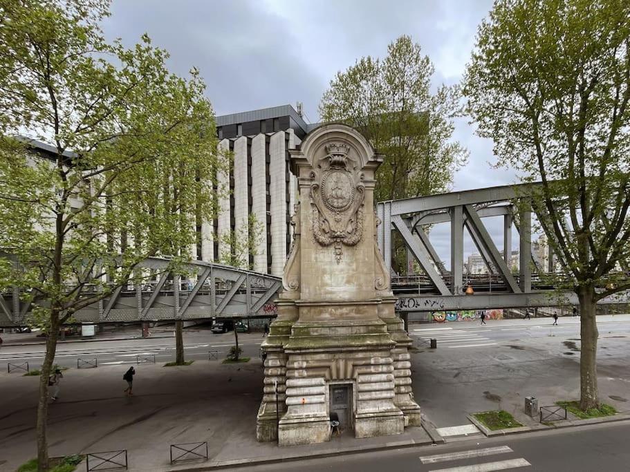 1Br Et Canape Lit Dans Le Salon Leilighet Paris Eksteriør bilde